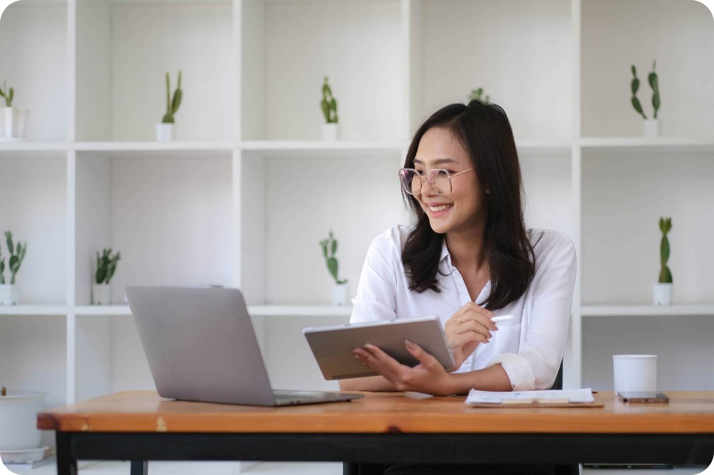 Hero image of a city skyline at night
